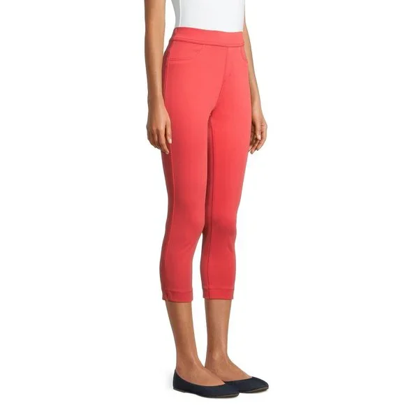 Time and Tru Women's High Rise Jegging Capris--XXL - Picture 2 of 6
